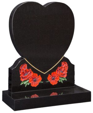 wg161 heart shaped memorial