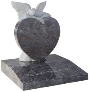 wg163 heart shaped memorial
